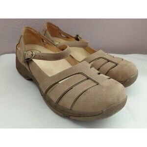 Dansko Shoes Women EU 41/ US 10 Brown Kiera Mary Jane Fisherman Sandals Comfort